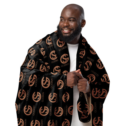 GODSKIN Logo Sherpa Blanket