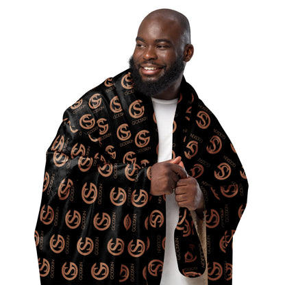 GODSKIN Logo Sherpa Blanket