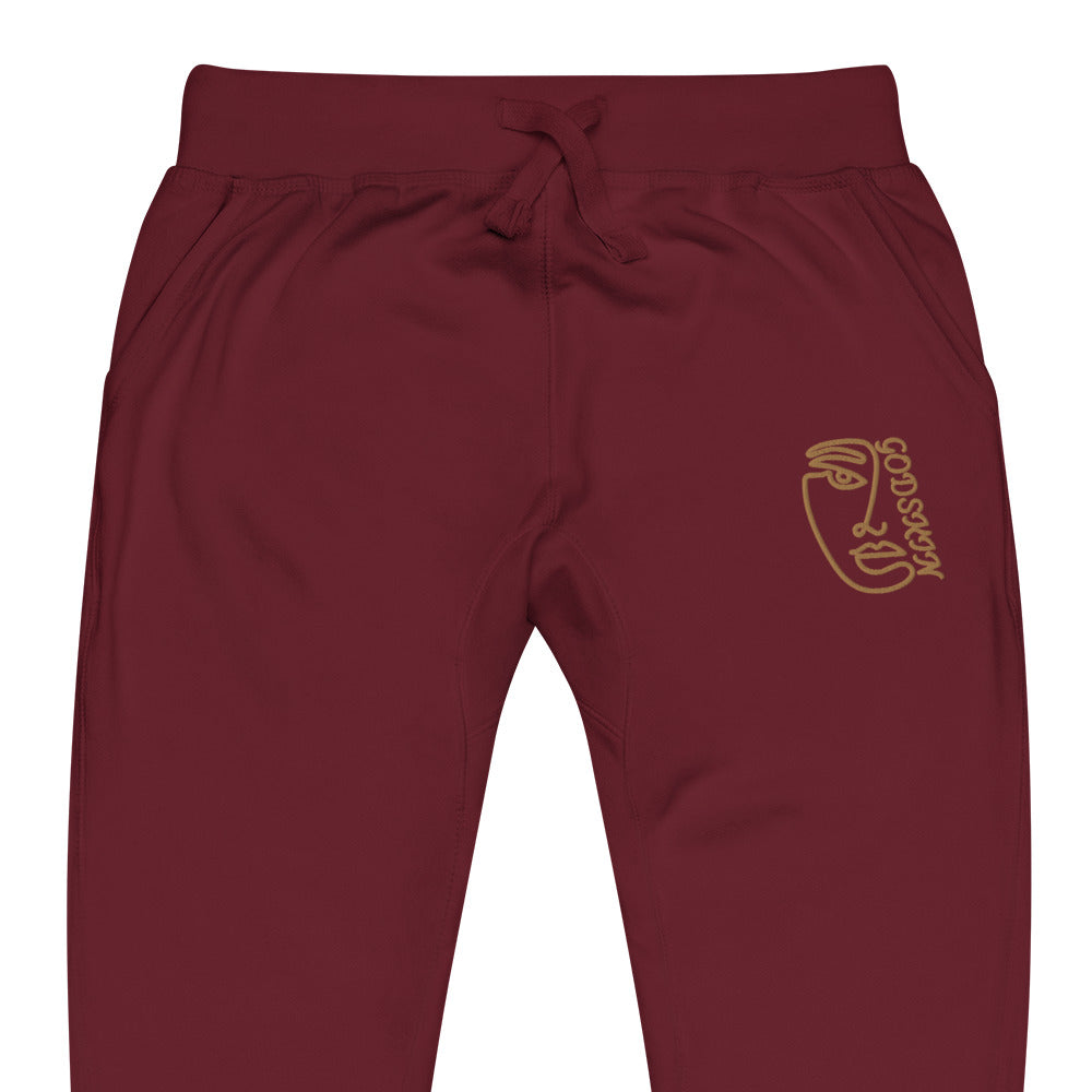 Godskin Embroidered Custom Fleece Sweatpants