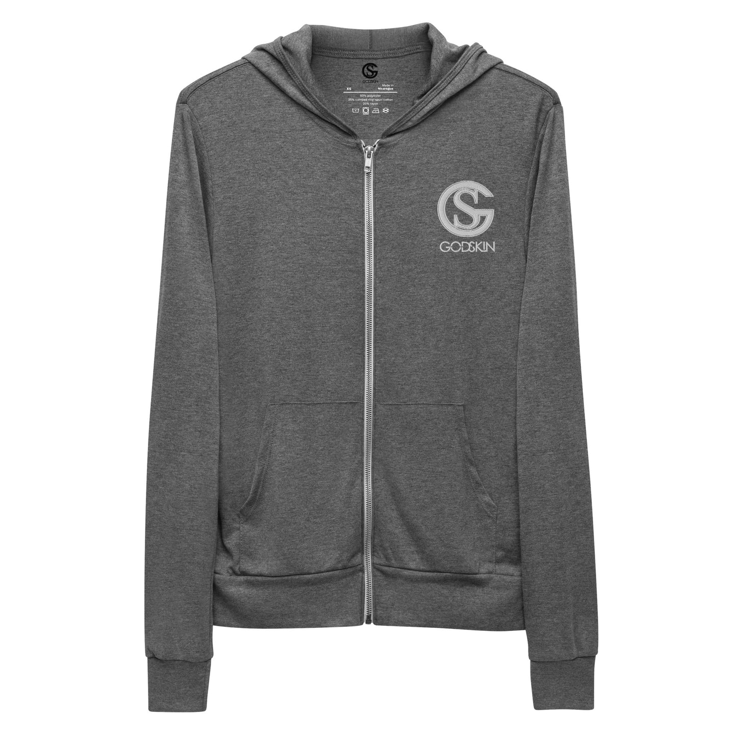 Godskin Custom Zip Hoodie