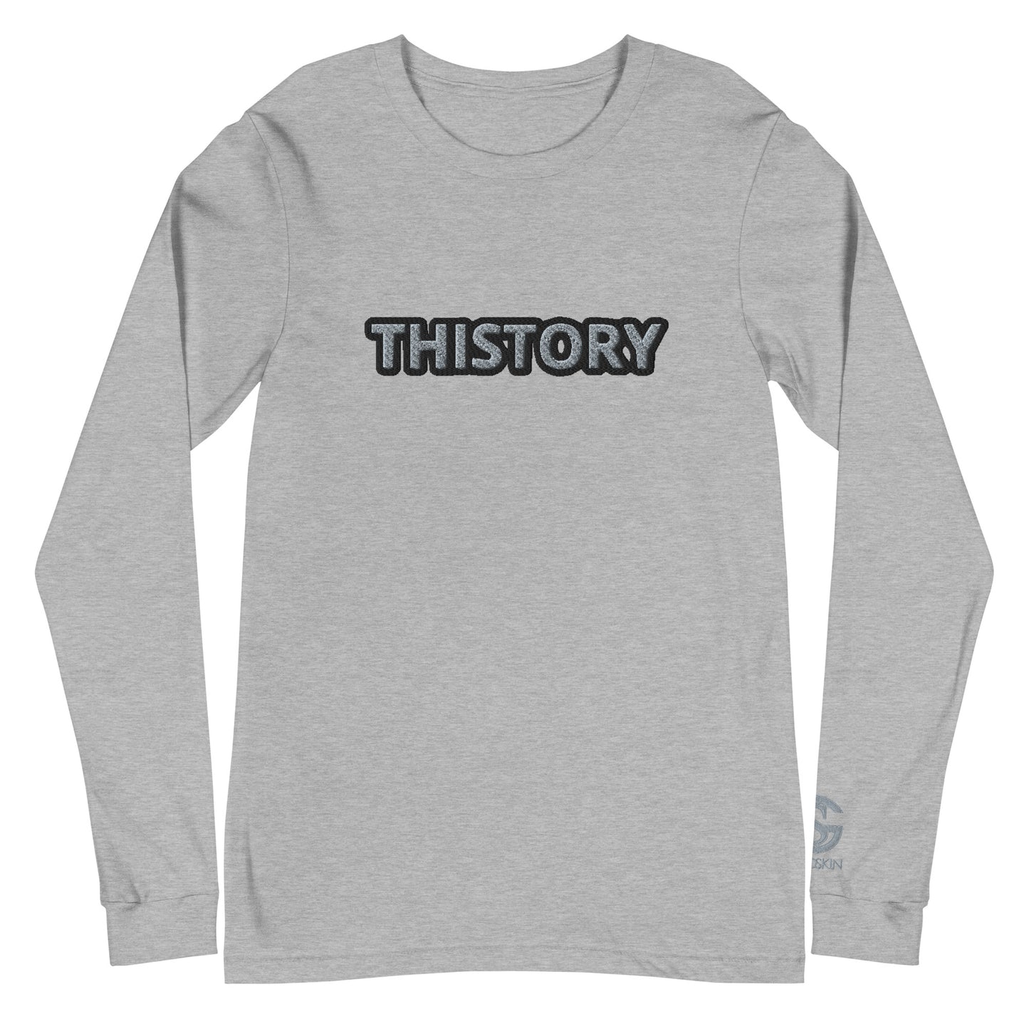 Godskin Embroidered Custom Long Sleeve Tee