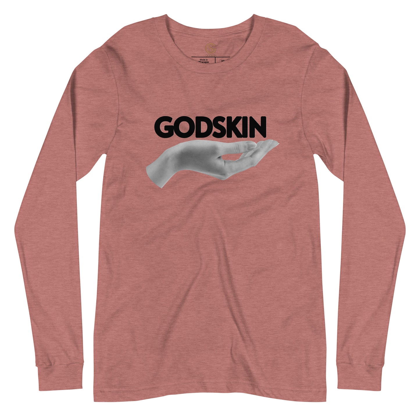 GODSKIN" Greatness Needs Attire." Custom Long Sleeve Tee