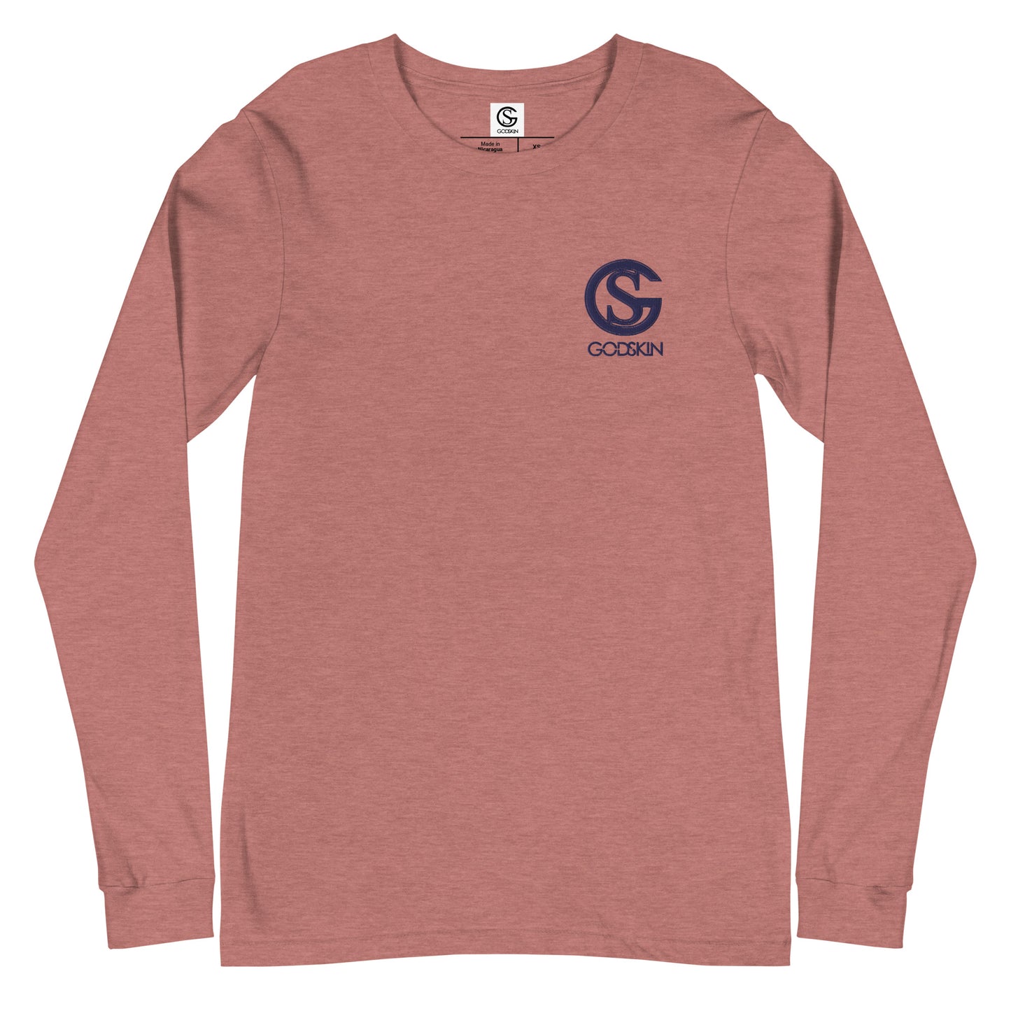 Godskin Embroidered Logo Long Sleeve Tee