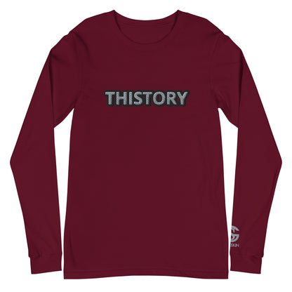 Godskin Embroidered Custom Long Sleeve Tee