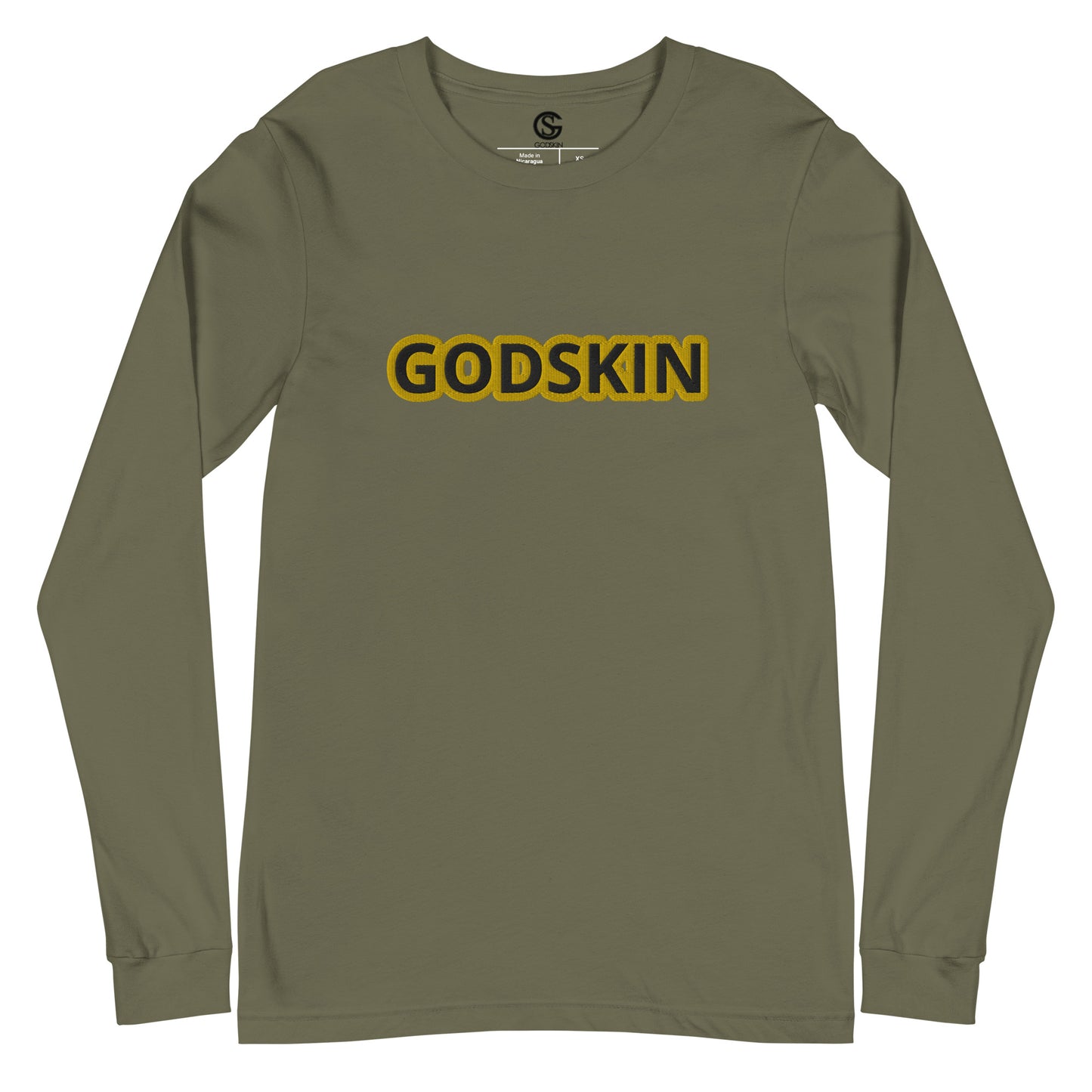Godskin Embroidered "LITHV" Long Sleeve Tee