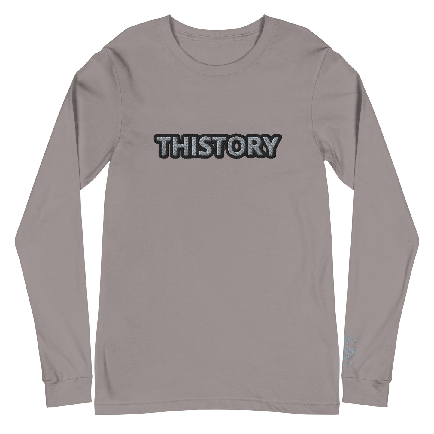 Godskin Embroidered Custom Long Sleeve Tee