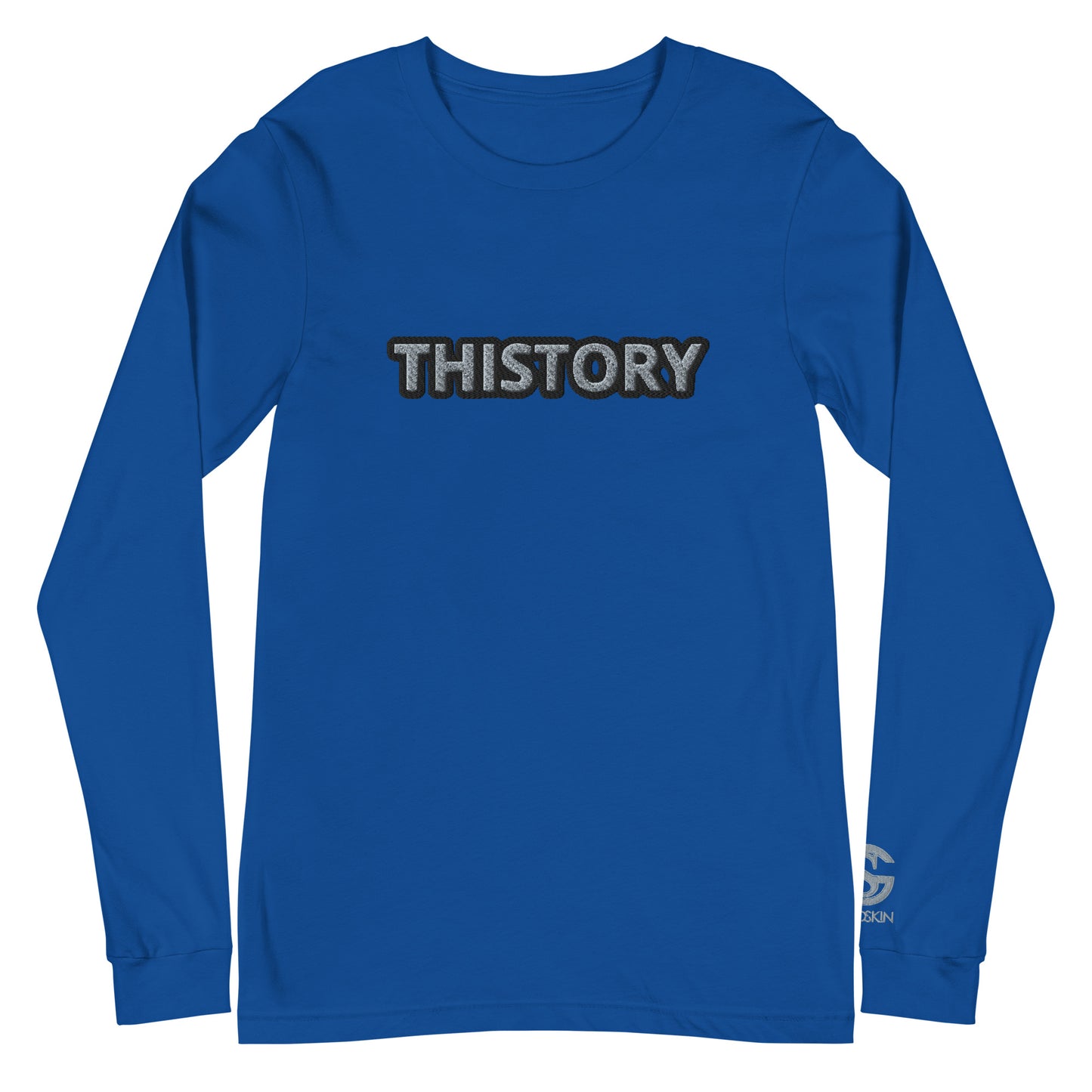 Godskin Embroidered Custom Long Sleeve Tee