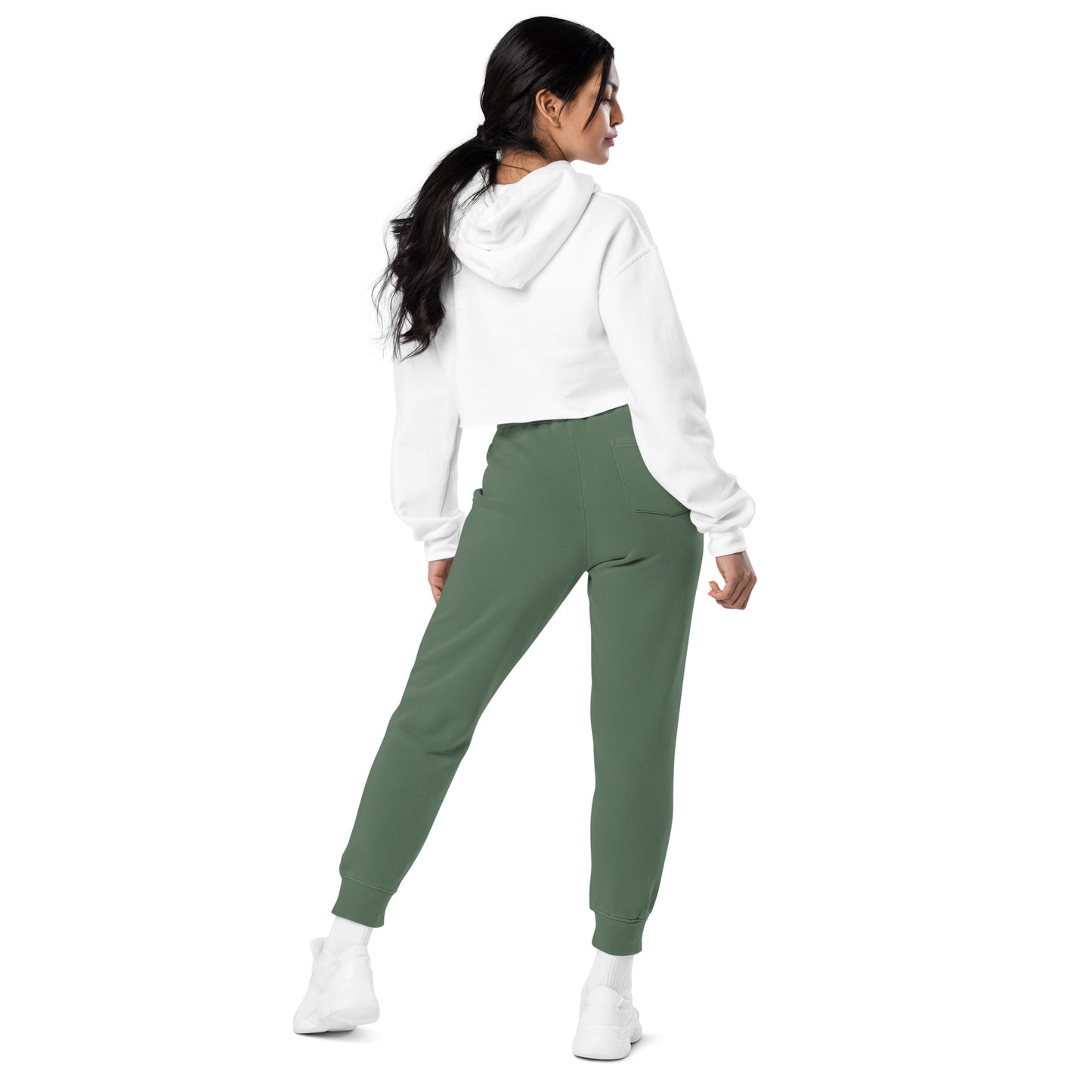 Godskin Embroidered Pigment-Dyed Sweatpants