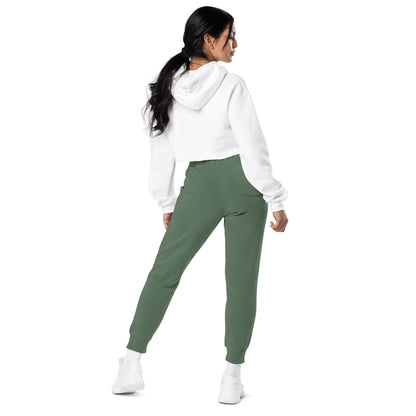 Godskin Embroidered Pigment-Dyed Sweatpants