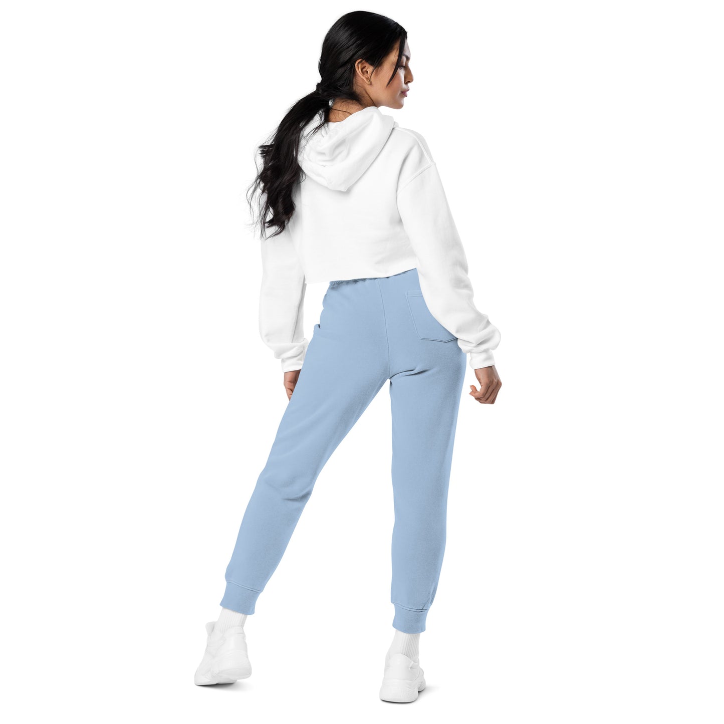 Godskin Embroidered Pigment-Dyed Sweatpants