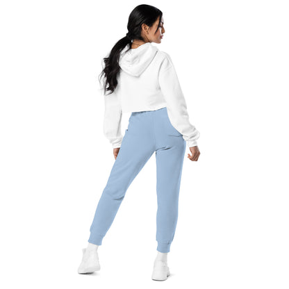Godskin Embroidered Pigment-Dyed Sweatpants