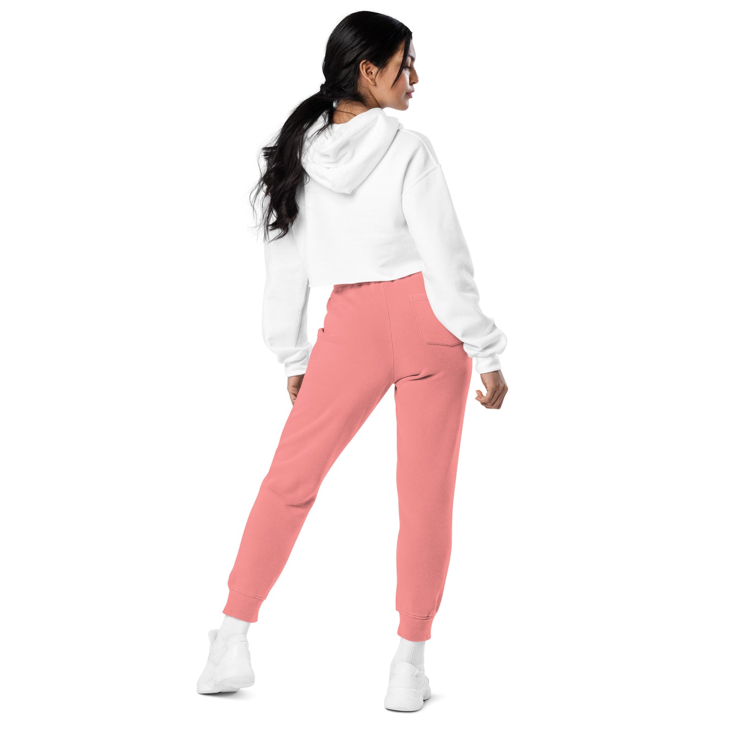 Godskin Embroidered Pigment-Dyed Sweatpants