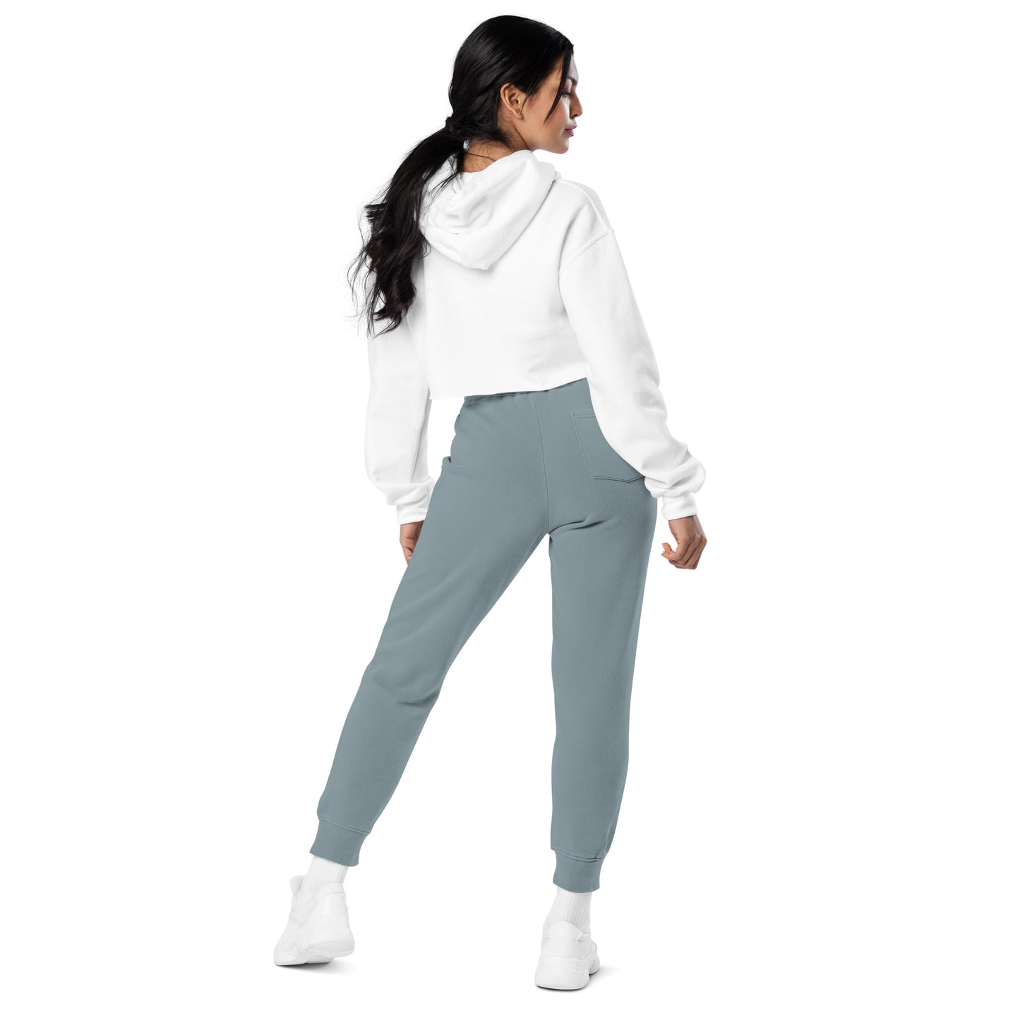 Godskin Embroidered Pigment-Dyed Sweatpants