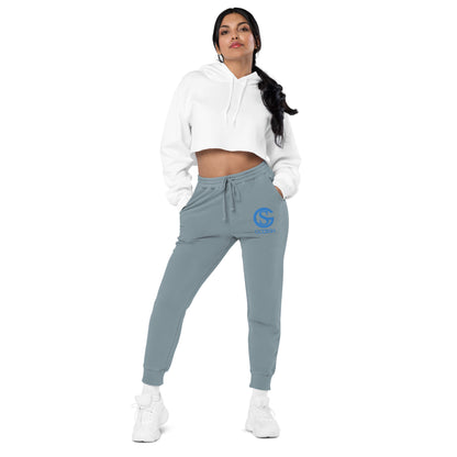 Godskin Embroidered Pigment-Dyed Sweatpants