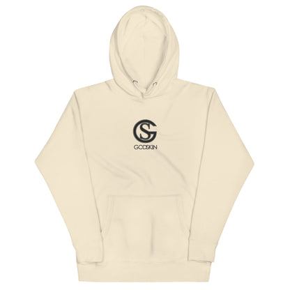 Godskin Custom Embroidered Logo(Black) Hoodie