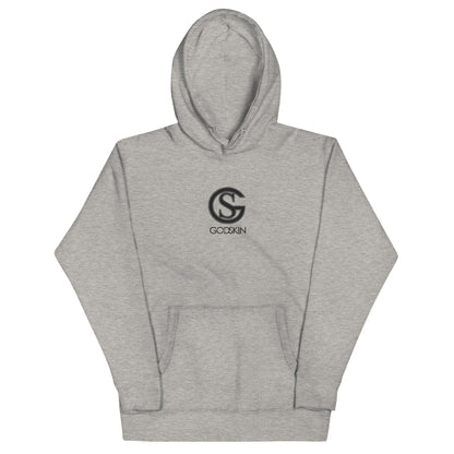 Godskin Custom Embroidered Logo(Black) Hoodie