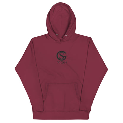 Godskin Custom Embroidered Logo(Black) Hoodie