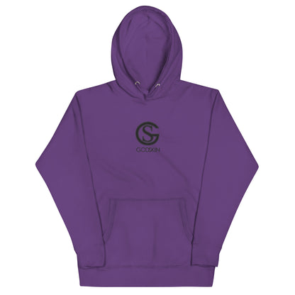 Godskin Custom Embroidered Logo(Black) Hoodie