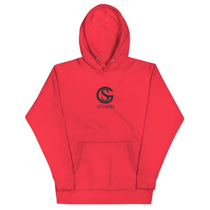 Godskin Custom Embroidered Logo(Black) Hoodie