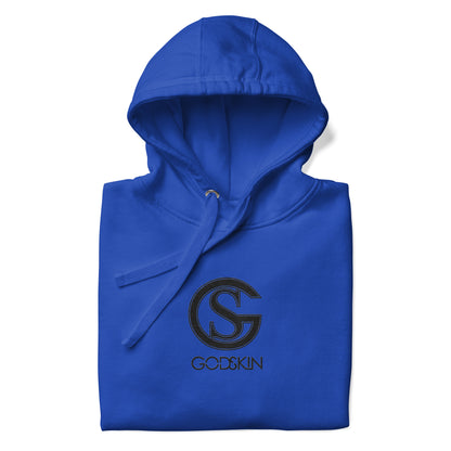 Godskin Custom Embroidered Logo(Black) Hoodie