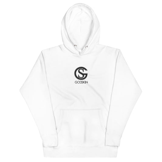 Godskin Custom Embroidered Logo(Black) Hoodie