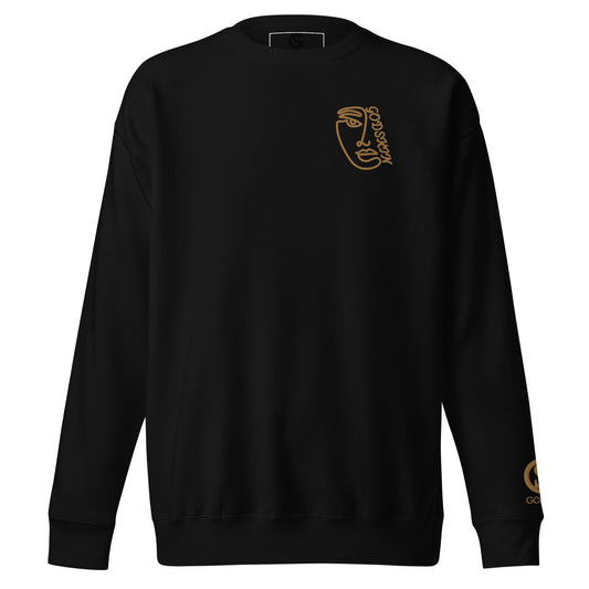 Godskin Embroidered Custom Premium Sweatshirt