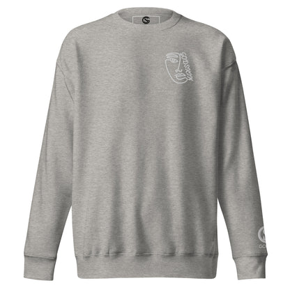 Godskin Embroidered Custom Premium Sweatshirt