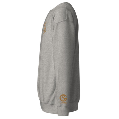 Godskin Embroidered Custom Premium Sweatshirt