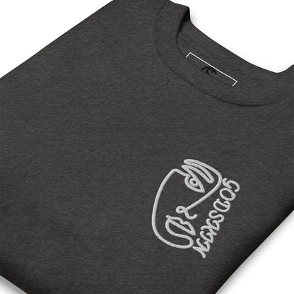 Godskin Embroidered Custom Premium Sweatshirt