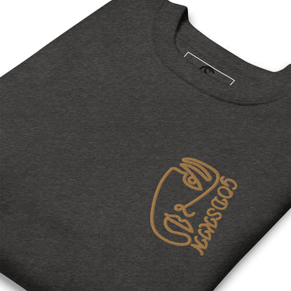 Godskin Embroidered Custom Premium Sweatshirt