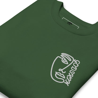 Godskin Embroidered Custom Premium Sweatshirt