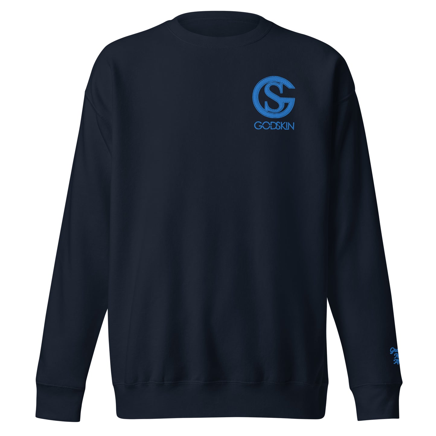 Godskin Embroidered Custom Sweatshirt