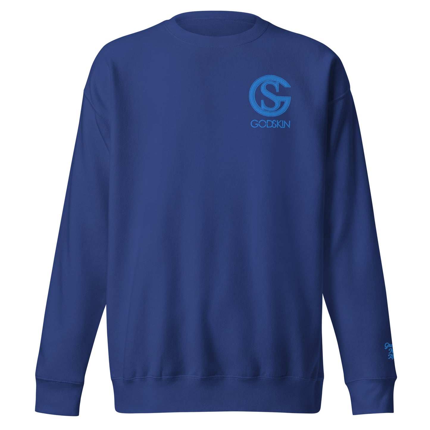 Godskin Embroidered Custom Sweatshirt