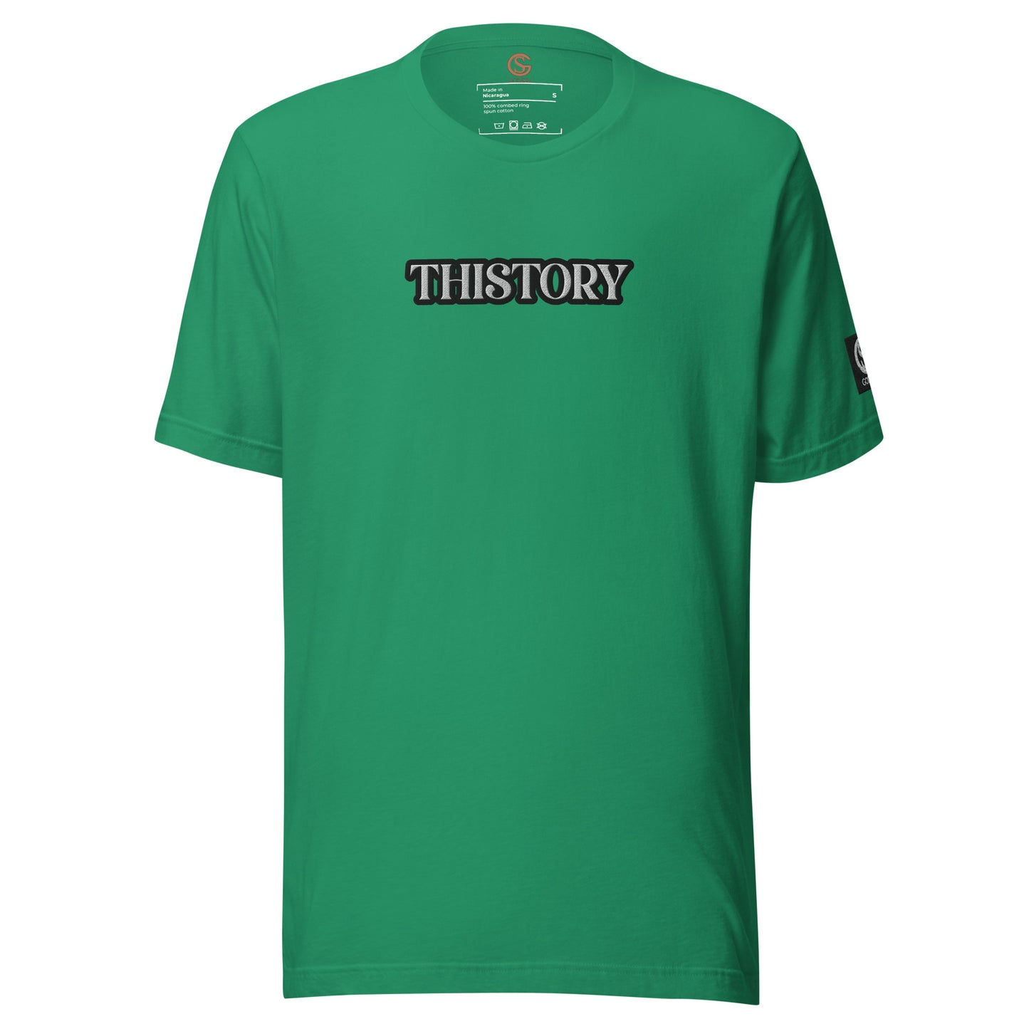 Godskin Embroidered  Custom "Thistory" T-shirt