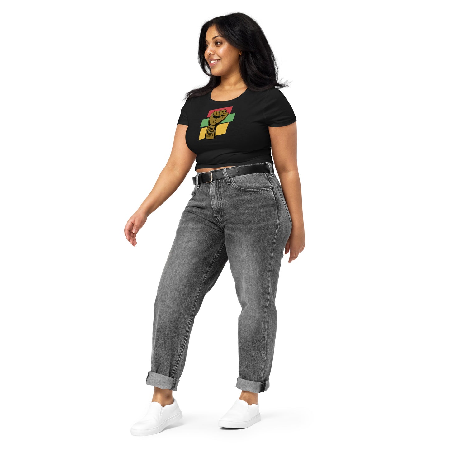 Godskin Custom Women’s Crop Tee