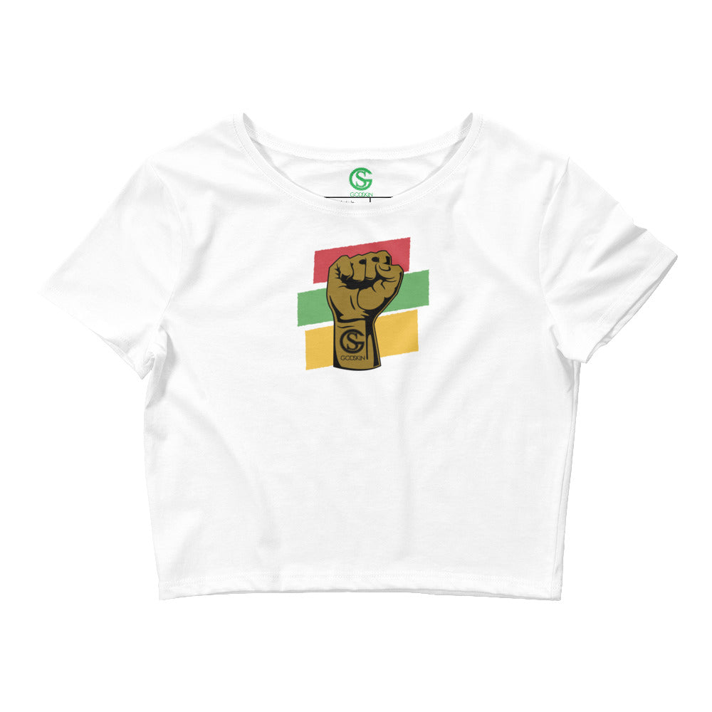 Godskin Custom Women’s Crop Tee