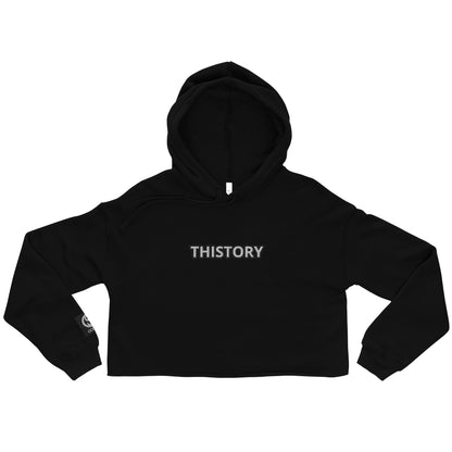 Godskin Embroidered Custom "Thistory" Crop Hoodie