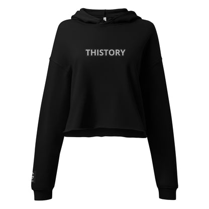 Godskin Embroidered Custom "Thistory" Crop Hoodie