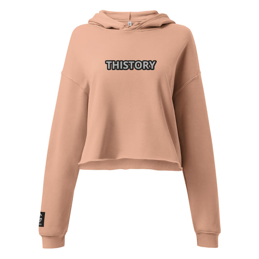 Godskin Embroidered Custom "Thistory" Crop Hoodie