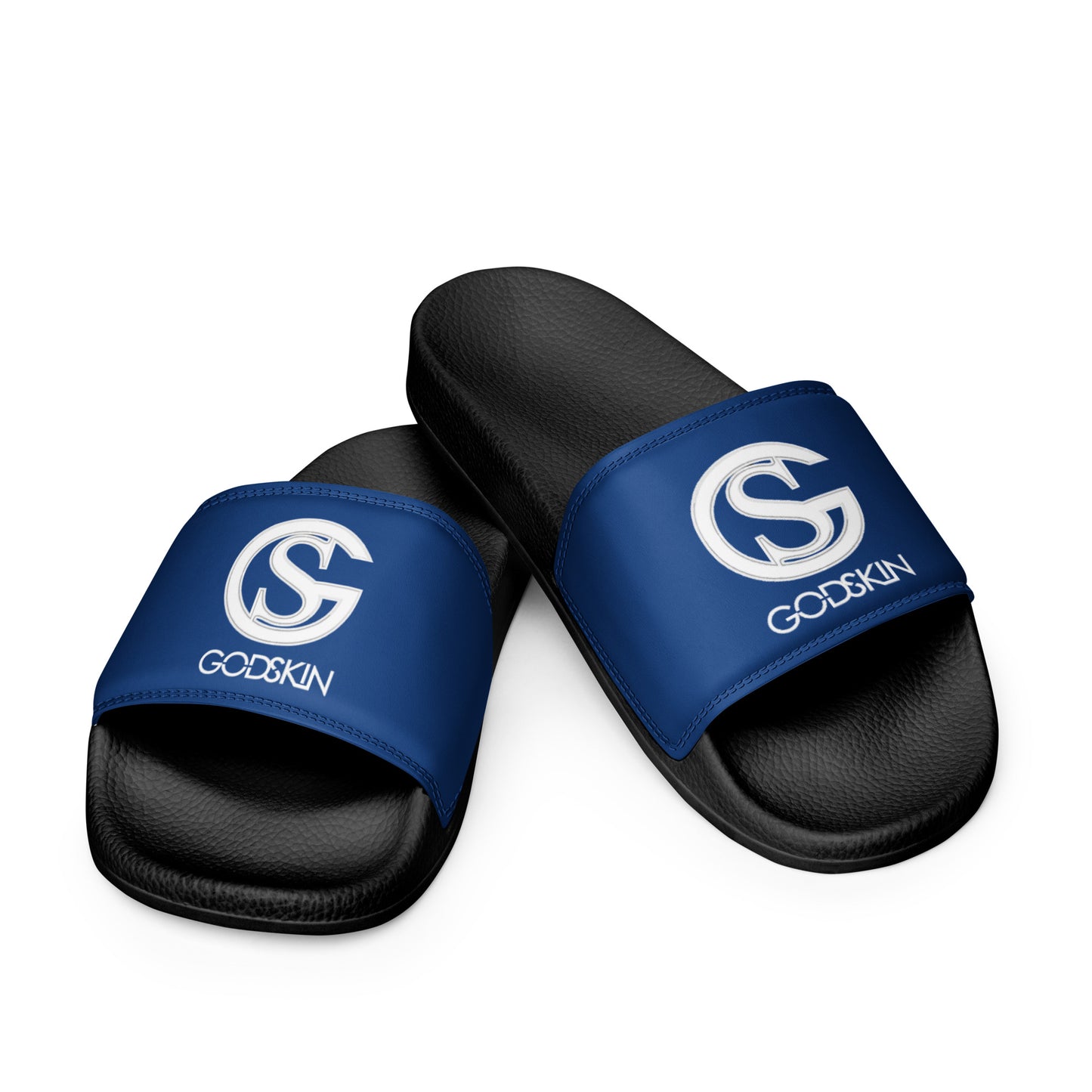 Godskin Custom Women's Slides (Blue Steppa)