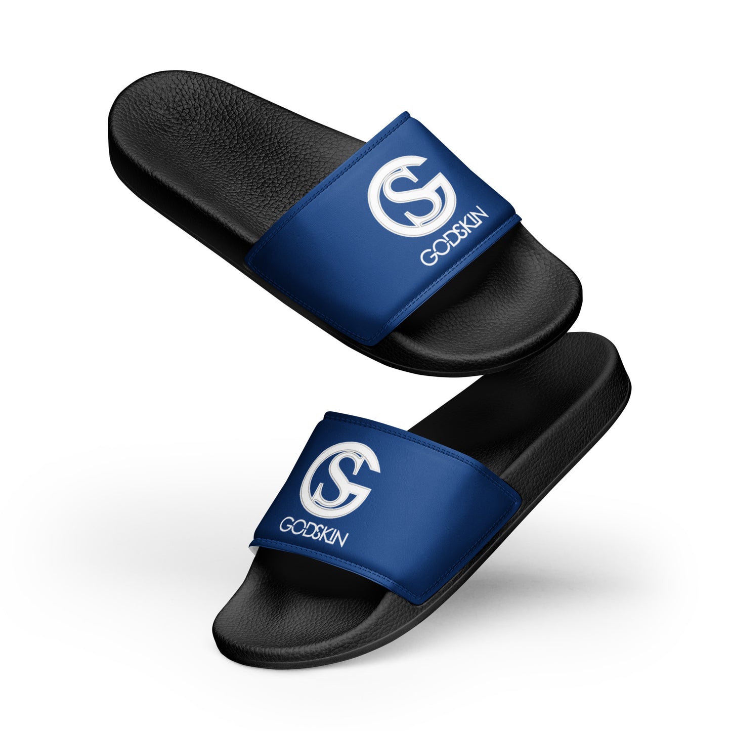Godskin Custom Women's Slides (Blue Steppa)
