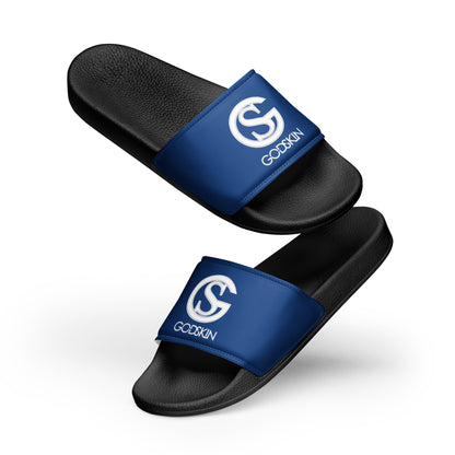 Godskin Custom Women's Slides (Blue Steppa)