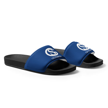 Godskin Custom Women's Slides (Blue Steppa)