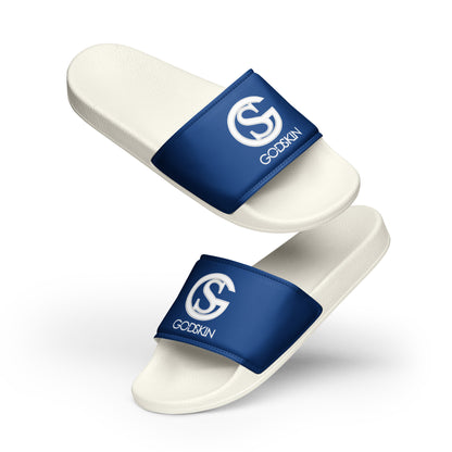 Godskin Custom Women's Slides (Blue Steppa)