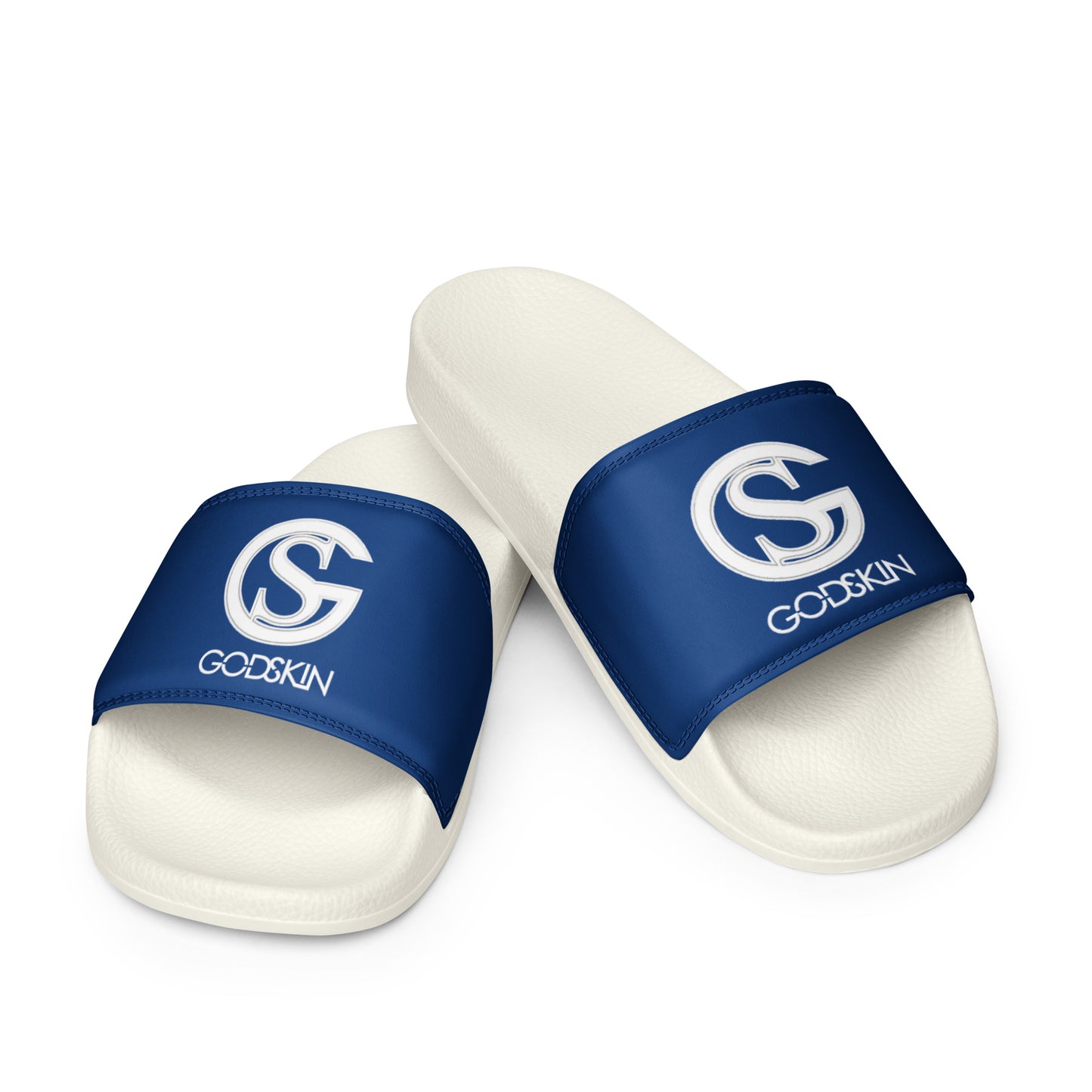 Godskin Custom Women's Slides (Blue Steppa)
