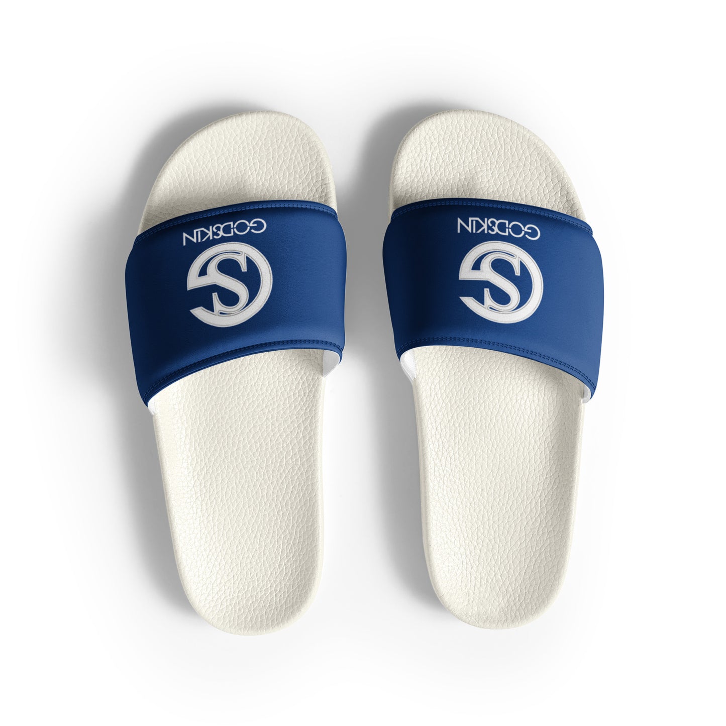 Godskin Custom Women's Slides (Blue Steppa)