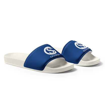 Godskin Custom Women's Slides (Blue Steppa)