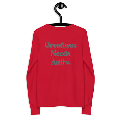GODSKIN Custom Youth Long Sleeve Tee
